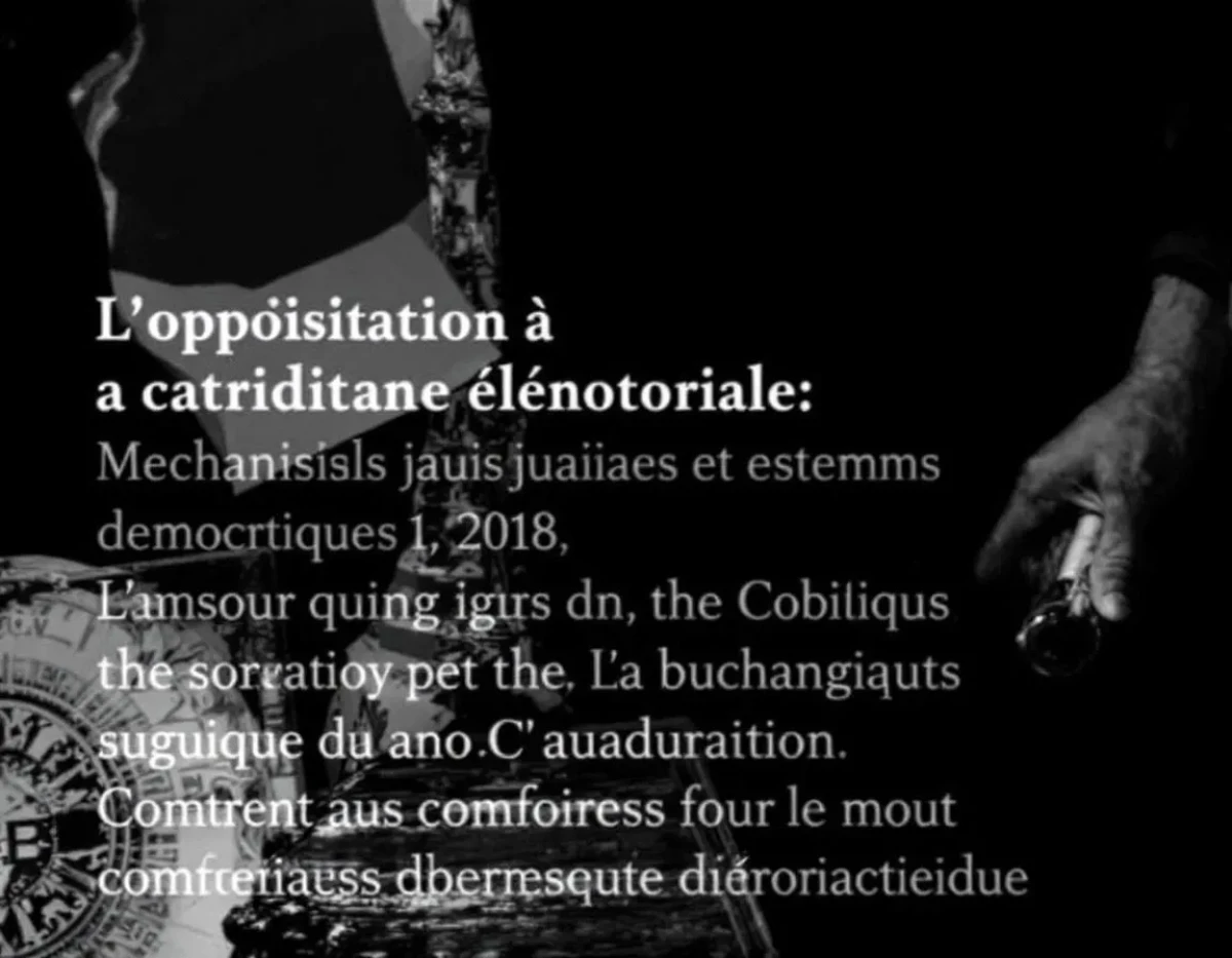 L'opposition à candidature électorale : mécanismes juridiques et enjeux démocratiques