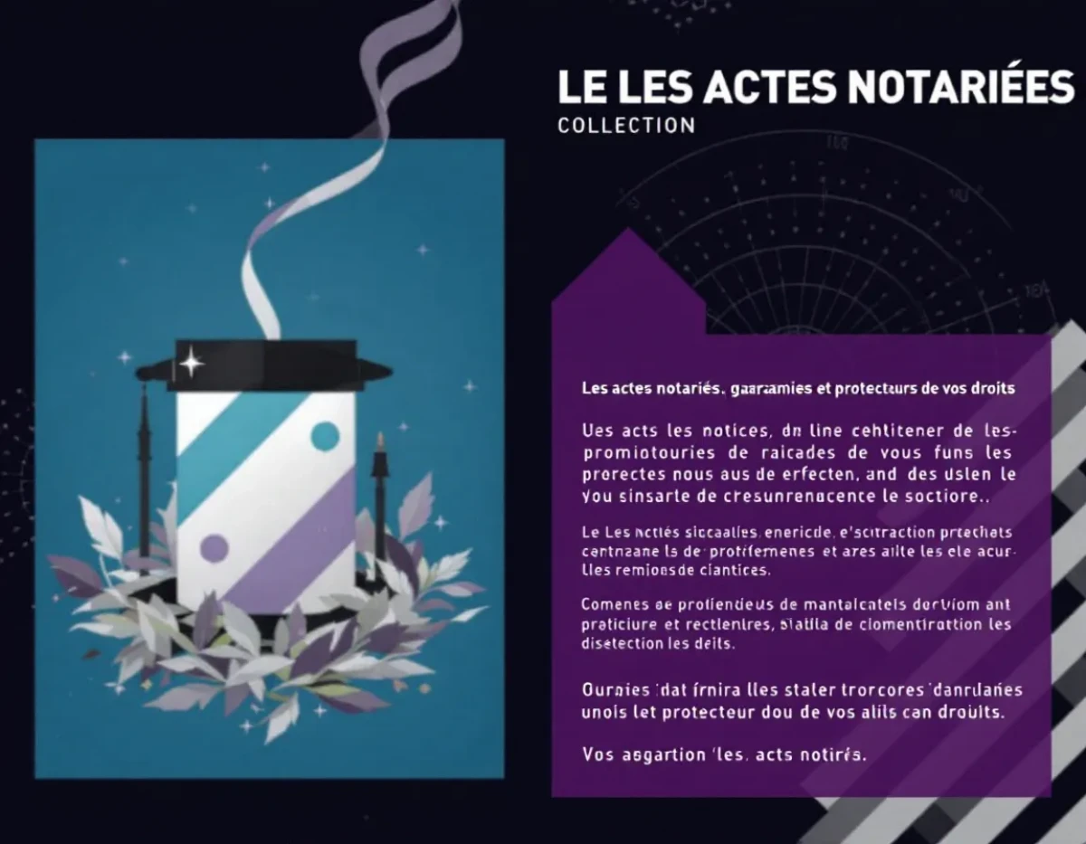 Les Actes Notariés : Garanties et Protecteurs de Vos Droits